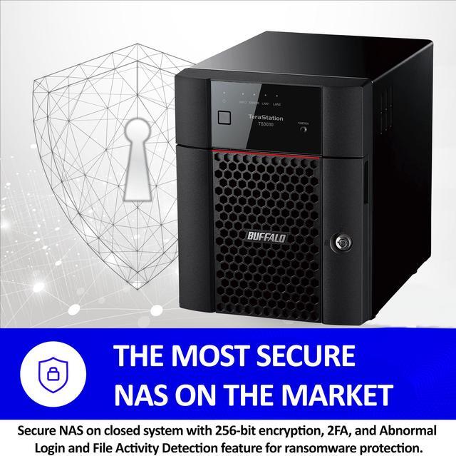 Alt view image 3 of 9 - BUFFALO TS3430DN1604 16TB (4 x 4TB) Network Storage