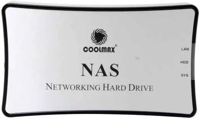 Alt view image 3 of 5 - COOLMAX CN-350 3.5" Network Attached Storage