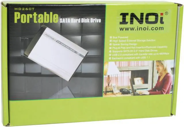 INOi Portable 80GB USB 2.0 2.5
