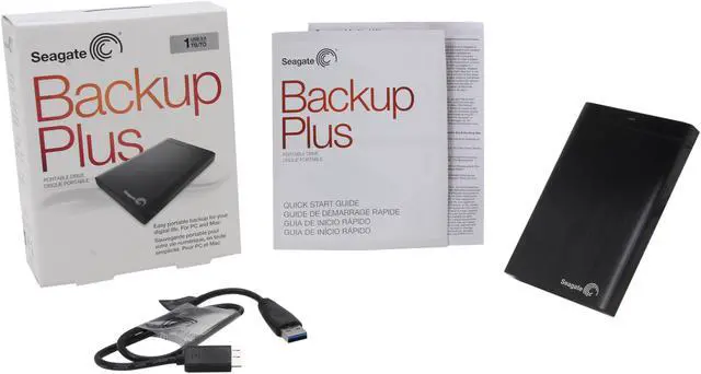 Alt view image 6 of 6 - Seagate Backup Plus 1TB 2.5" USB 3.0 Black Portable Hard Drive