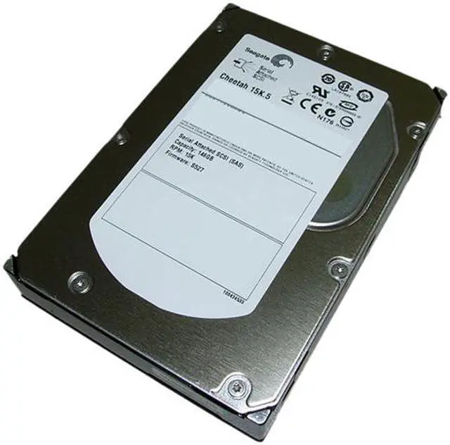 Alt view image 5 of 5 - Seagate Cheetah 15K.5 ST3146855SS 146GB 15000 RPM 16MB Cache SAS 3Gb/s 3.5" Internal Hard Drive Bare Drive