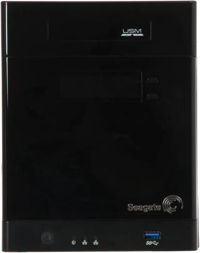 Alt view image 2 of 6 - Seagate STBP100 Diskless System Business Storage 4-Bay NAS