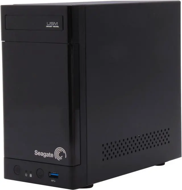 Main image of Seagate Business Storage 2-Bay 4TB (2 x 2TB) NAS(STBN4000100)