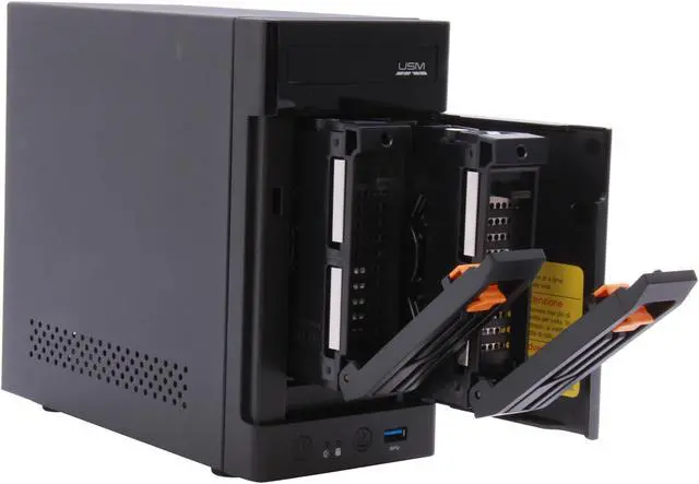Alt view image 5 of 6 - Seagate Business Storage 2-Bay 4TB (2 x 2TB) NAS(STBN4000100)
