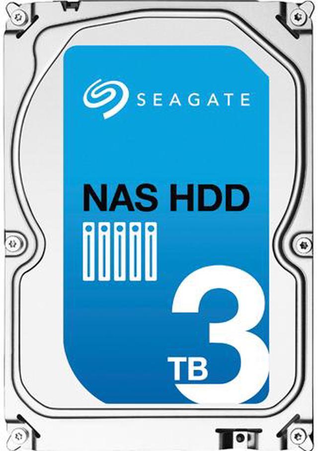 Seagate IronWolf 3Tb NAS Internal Hard Drive HDD – 3.5 Inch Sata 6GB/S 5900  RPM 64MB Cache for Raid Network Attached Storage (ST3000VN007)