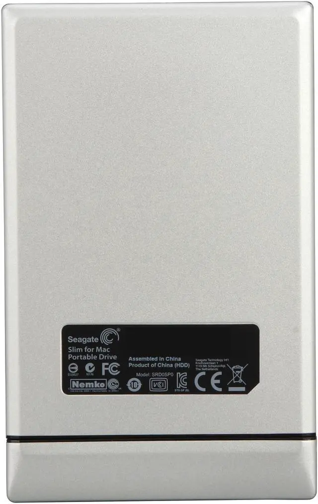 Alt view image 4 of 6 - Seagate 500GB 2.5" USB 3.0 Slim External Hard Drive Model STCF500801