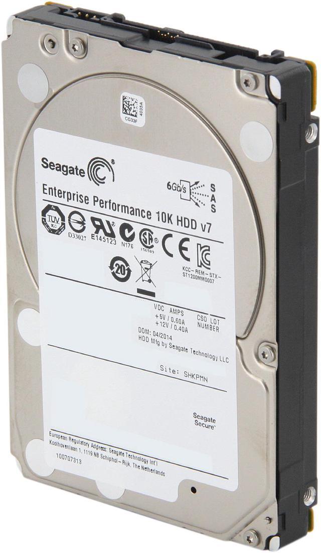 Seagate Enterprise Performance 10K.7 ST1200MM0017 1.2TB 10000 RPM 64MB  Cache SAS 6Gb/s 2.5