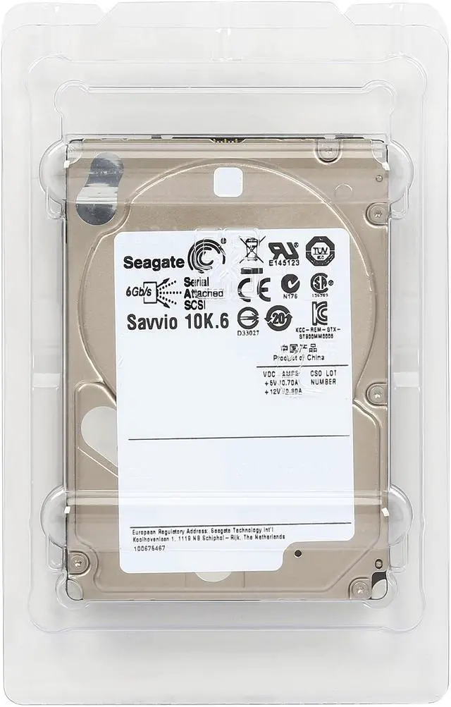 Alt view image 5 of 5 - Seagate ST300MM0006 300GB 10000 RPM SAS 6Gb/s 2.5" Savvio 10K.6 Hard Drive