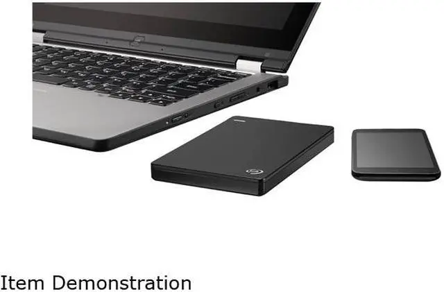 Alt view image 4 of 5 - Seagate Backup Plus Slim 1TB USB 3.0 Portable External Hard Drive - STDR1000100 (Black)