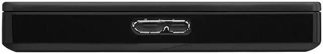 Alt view image 3 of 5 - Seagate Backup Plus Slim 2TB USB 3.0 Portable External Hard Drive - STDR2000100 (Black)