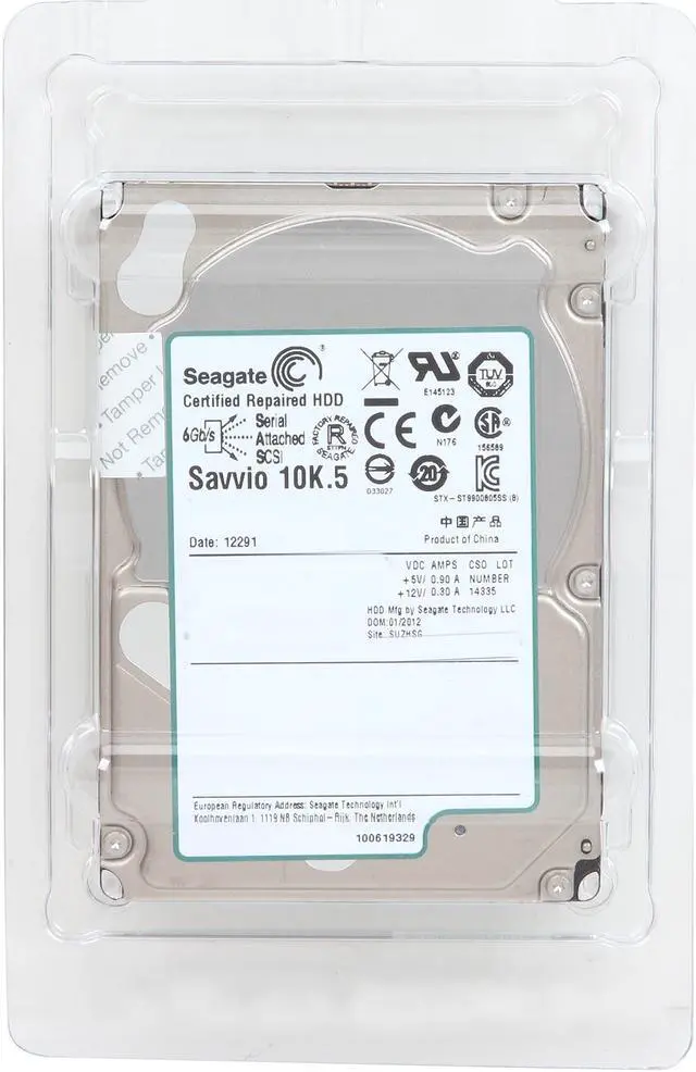 Alt view image 5 of 5 - Seagate Savvio 10K.5 ST9600205SS 600GB 10000 RPM 64MB Cache SAS 6Gb/s 2.5" Internal Enterprise Hard Drive Bare Drive