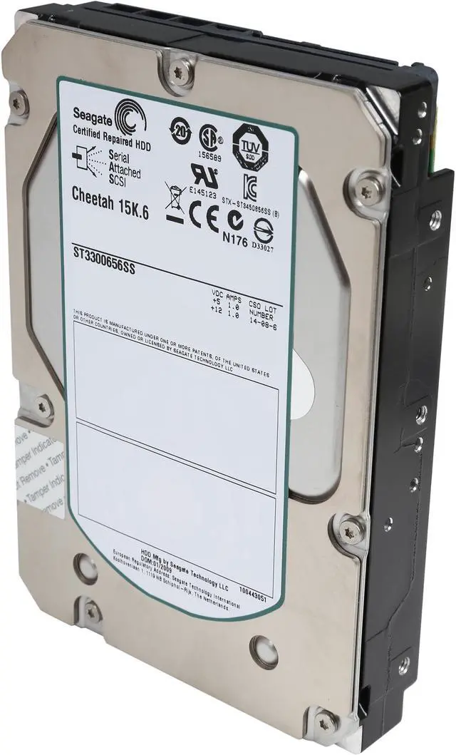 Main image of Seagate Cheetah 15K.6 ST3300656SS 300GB 15000 RPM SAS Internal Hard Drive Bare Drive