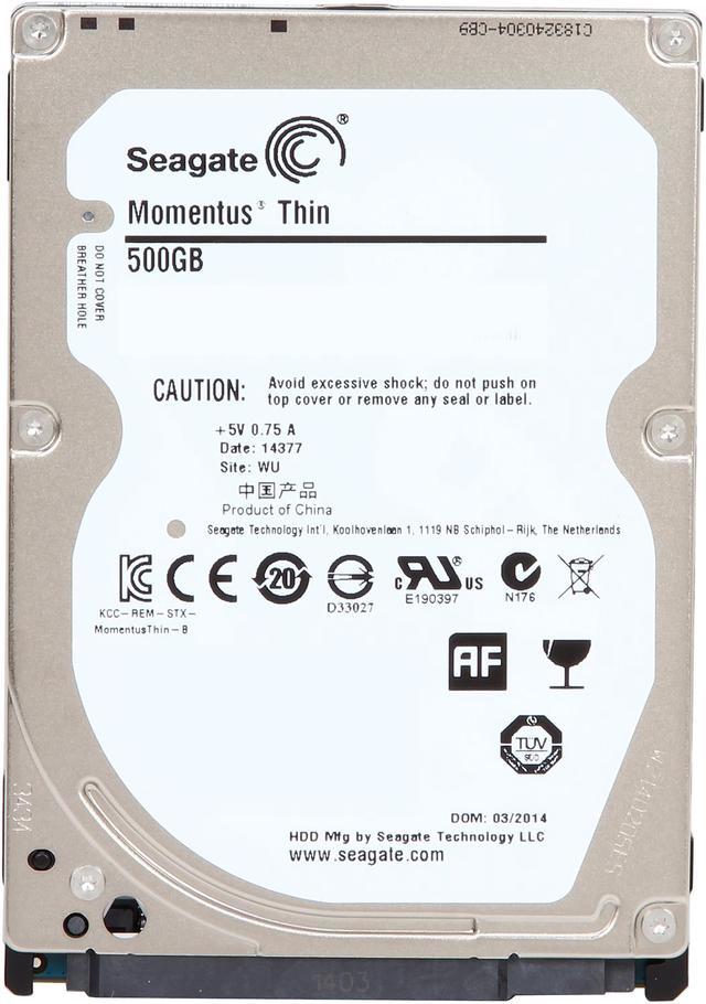 Disque Dur 500Go SATA 2.5 Seagate Laptop Thin ST500LM021 PC