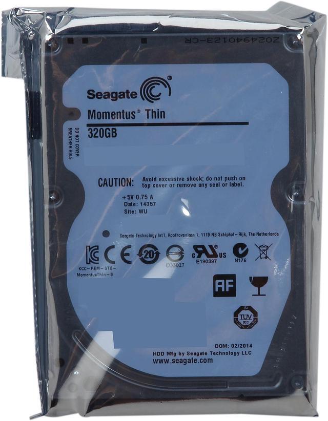 Alt view image 5 of 5 - Seagate ST320LM010 320GB 7200 RPM 32MB Cache SATA 6.0Gb/s 2.5" Laptop Thin Hard Drive