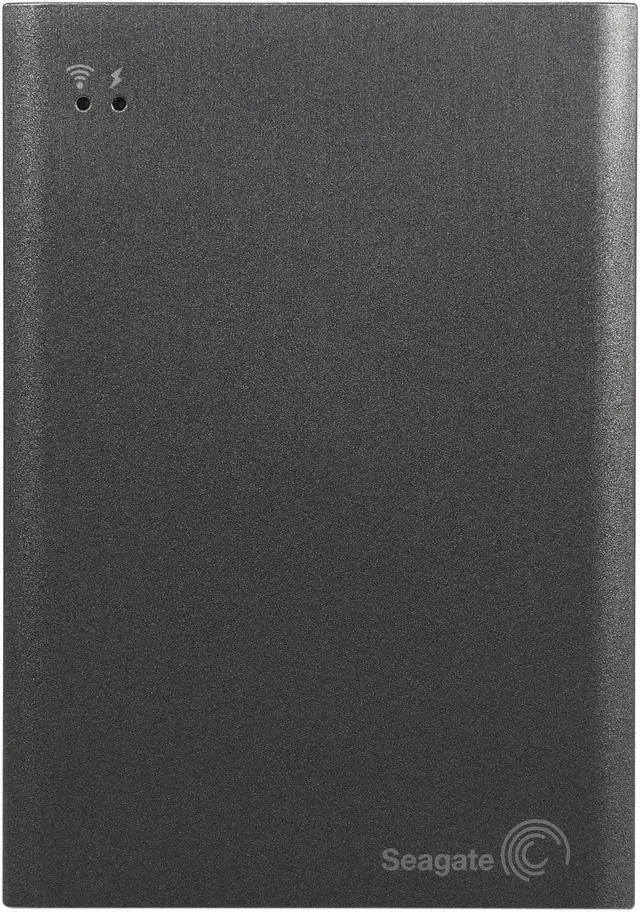 Alt view image 2 of 7 - Seagate Wireless Plus 2TB Mobile Device Storage STCV2000100 Gray