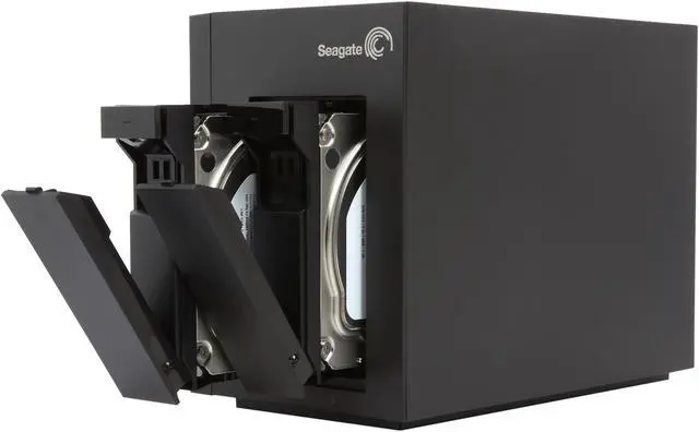 Alt view image 6 of 7 - Seagate STCT10000100 10TB NAS 2-Bay Network Storage