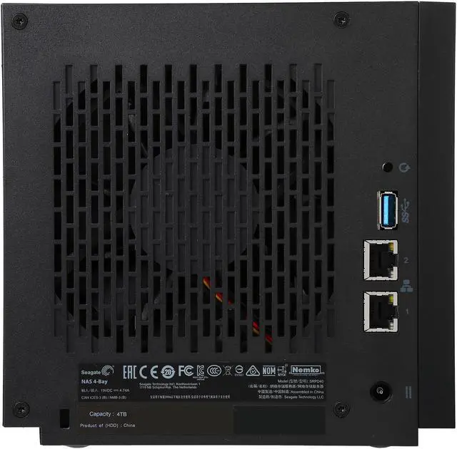 Alt view image 4 of 7 - Seagate STCU4000100 4TB NAS 4-Bay Network Storage