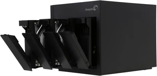 Alt view image 6 of 7 - Seagate STCU4000100 4TB NAS 4-Bay Network Storage