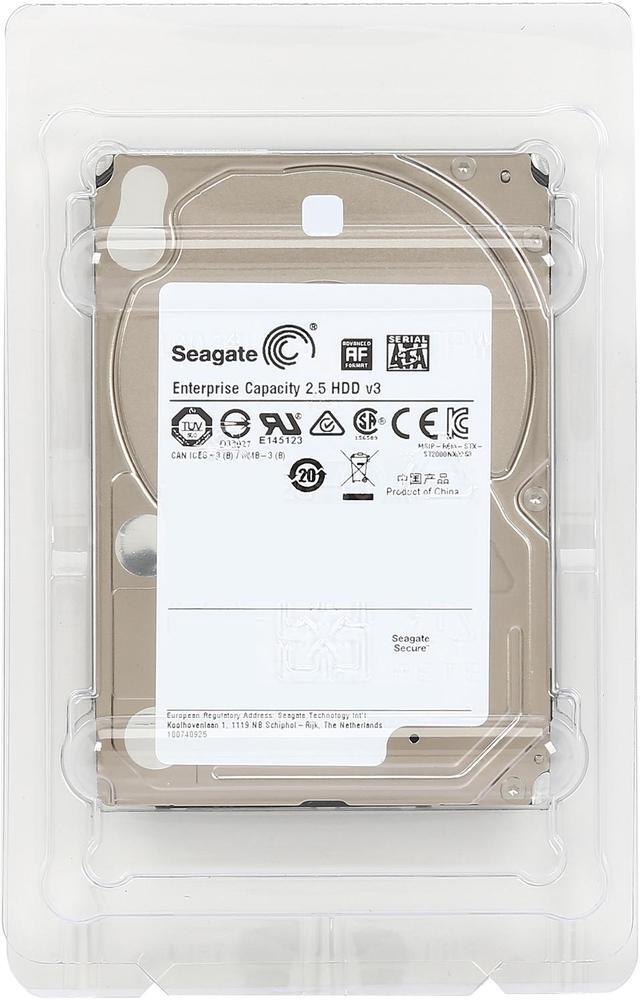 Alt view image 7 of 6 - Seagate Exos 7E2000 1TB 512e SATA 6Gb/s 7200 RPM 2.5-Inch Enterprise Hard Drive (ST1000NX0313)