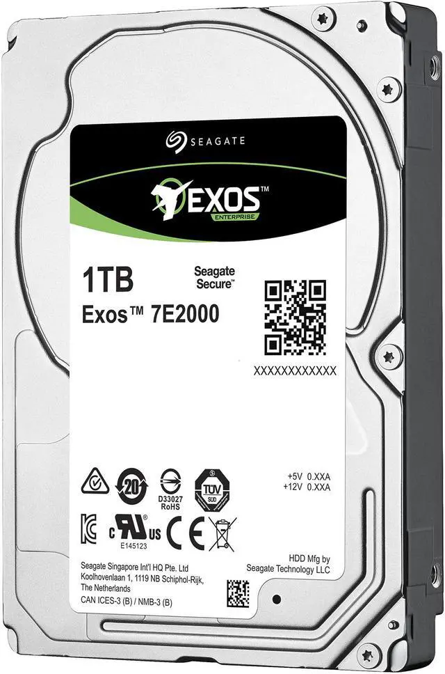 Alt view image 3 of 4 - Seagate 1TB Enterprise Capacity 2.5 Internal Hard Disk Drive SAS 12Gb/s 7200 RPM 128MB Cache Model ST1000NX0333