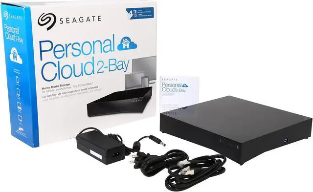 Alt view image 6 of 6 - Seagate STCS4000100 4TB (2 x 2TB) Personal Cloud 2-bay NAS server