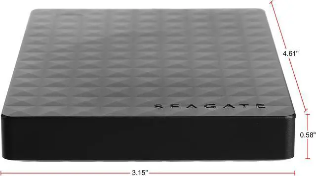 Alt view image 4 of 9 - Seagate Portable Hard Drive 1TB HDD - External Expansion for PC Windows PS4 & Xbox - USB 2.0 & 3.0 Black (STEA1000400)
