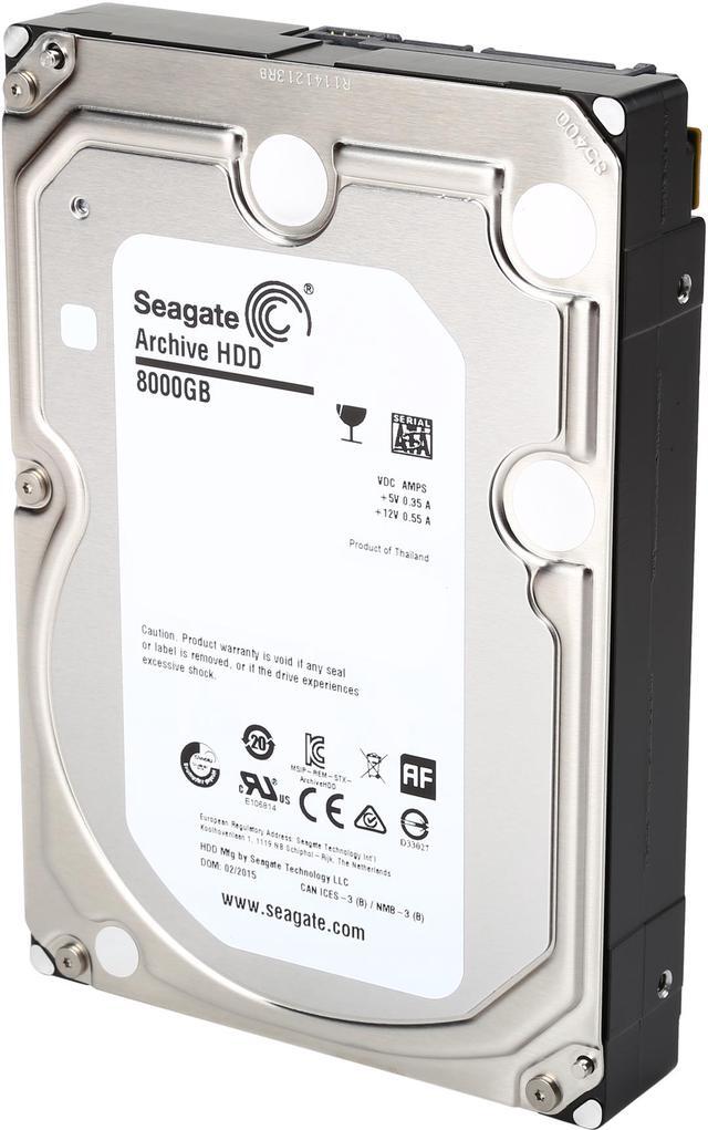 Alt view image 5 of 8 - Seagate Archive HDD v2 ST8000AS0002 8TB 5900 RPM 128MB Cache SATA 6.0Gb/s 3.5" Internal Hard Drive Bare Drive