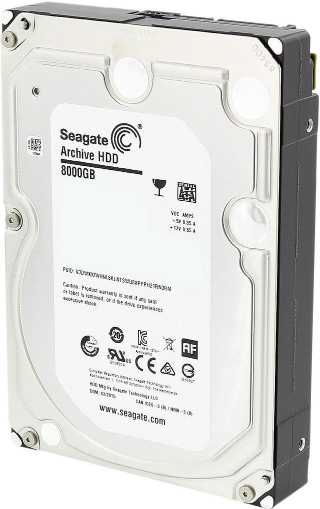 8TB x2台 ST8000AS0002 Seagate HDD 不良セクタなし - PCパーツ