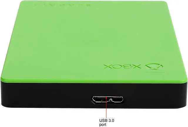 Alt view image 4 of 8 - Seagate 2TB Game Drive for Xbox Portable Drive USB 3.0 Model STEA2000403 Green