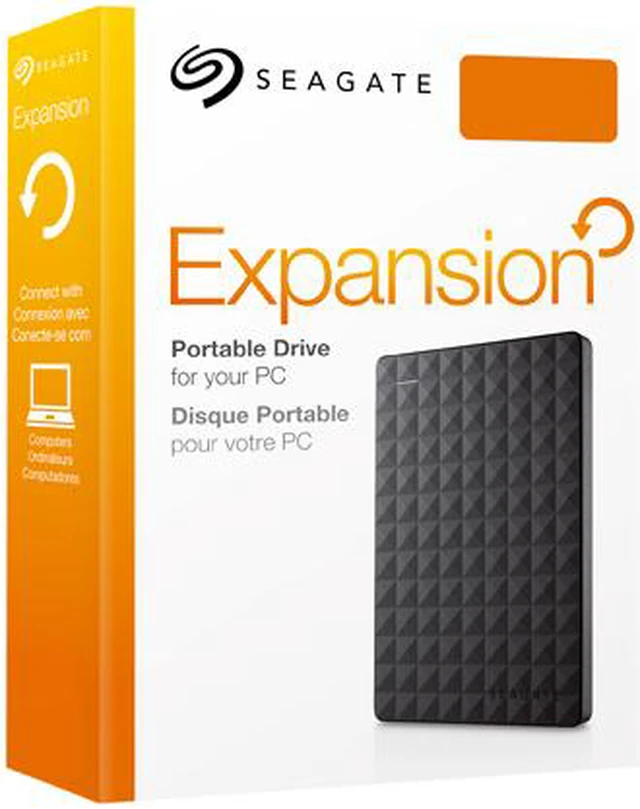 Alt view image 5 of 5 - Seagate Portable Hard Drive 3TB HDD - External Expansion for PC Windows PS4 & Xbox - USB 2.0 & 3.0 Black (STEA3000400)
