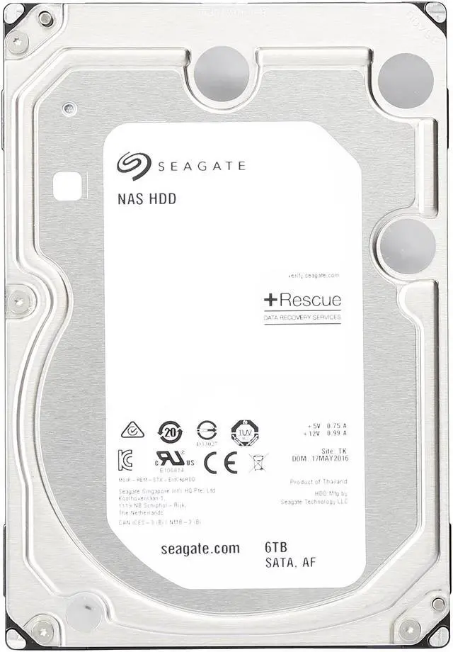 Alt view image 3 of 5 - Seagate ST6000VN0031 6TB 128MB Cache SATA 6.0Gb/s Internal Hard Drive