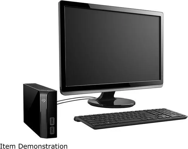 Alt view image 11 of 13 - Seagate Backup Plus Hub 4TB USB 3.0 Desktop External Hard Drive STEL4000100 Black