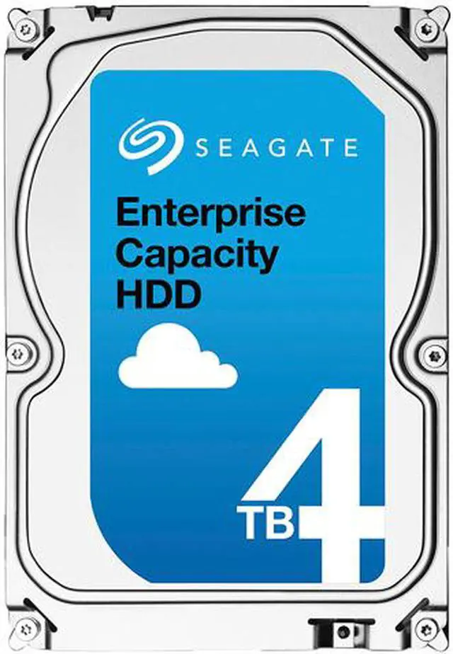Main image of Seagate Enterprise Capacity 3.5'' HDD 4TB 7200 RPM 4Kn SATA 6Gb/s 128MB Cache Secure Model Internal Hard Drive ST4000NM0055