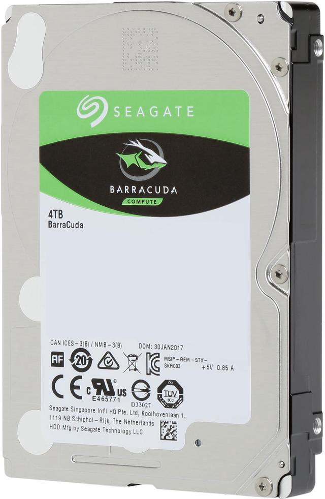 Seagate 4TB BarraCuda SATA 6Gb/s 256MB Cache 3.5-Inch Internal Hard Drive  (ST4000DM004) Single Pack 