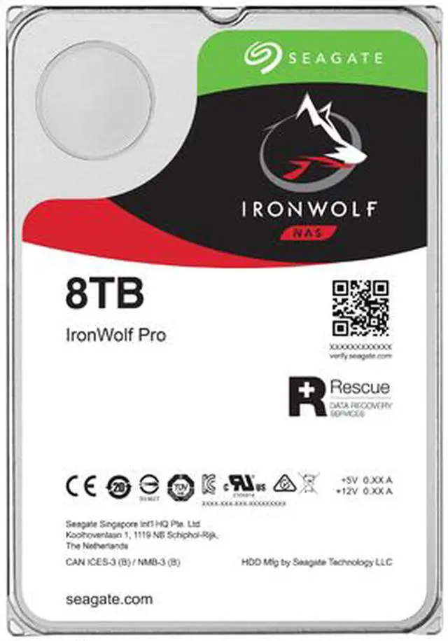 ほぼ新品 8TB Ironwolf ST8000VN004 2本 7200rpm Seagate Ironwolf ST8000VN004 8TB 3.5