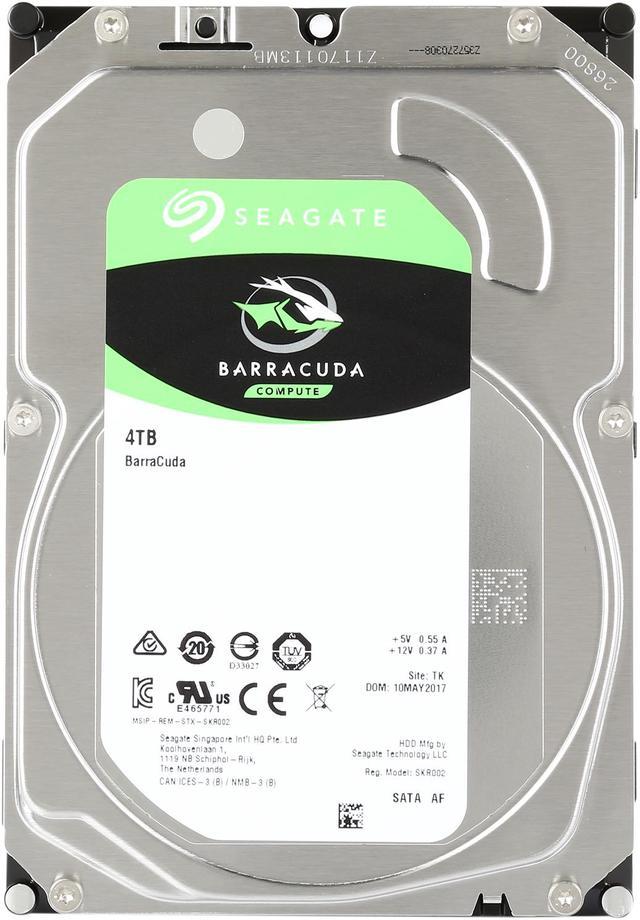 Seagate 4TB BarraCuda SATA III 3.5 5400 rpm Internal