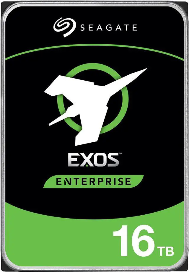 Main image of Seagate Exos X16 ST16000NM003G 16TB 7200 RPM 256MB Cache SATA 6.0Gb/s 3.5" Hard Drives, 512E/4KN, SED