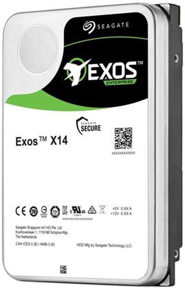 Seagate Exos X14 ST10000NM0478 10TB 7200 RPM 256MB Cache SATA 6.0Gb/s 3.5