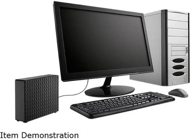 Alt view image 10 of 10 - Seagate Expansion Desktop Hard Drive 16TB HDD External - PC Windows PS4 & Xbox - USB 2.0 & 3.0 Black (STEB16000400)