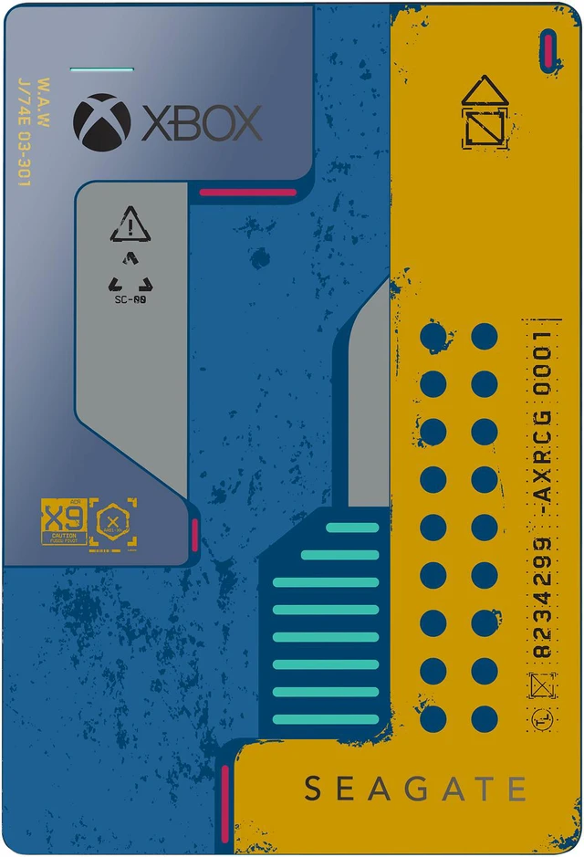 Alt view image 2 of 5 - Seagate Game Drive for Xbox 2TB External Hard Drive Portable HDD - USB 3.0 CyberPunk 2077 Special Edition (STEA2000428)