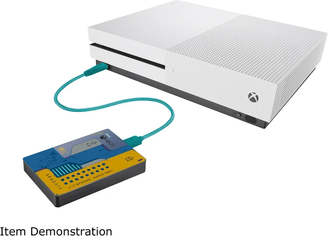Alt view image 5 of 5 - Seagate Game Drive for Xbox 2TB External Hard Drive Portable HDD - USB 3.0 CyberPunk 2077 Special Edition (STEA2000428)
