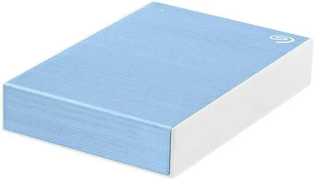Alt view image 4 of 9 - Seagate 1TB One Touch Portable Hard Drive USB 3.2 Gen 1 Model STKB1000402 Light Blue