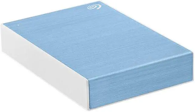 Alt view image 5 of 9 - Seagate 1TB One Touch Portable Hard Drive USB 3.2 Gen 1 Model STKB1000402 Light Blue
