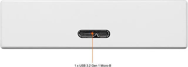 Alt view image 8 of 9 - Seagate 4TB One Touch Portable Hard Drive USB 3.2 Gen 1 (USB 3.0) Model STKC4000402 Light Blue