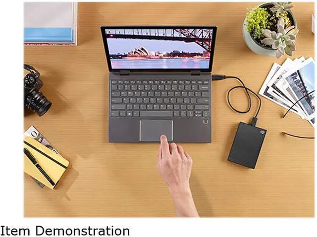 Alt view image 12 of 12 - Seagate 1TB One Touch Portable Hard Drive USB 3.2 Gen 1 Model STKB1000400 Black