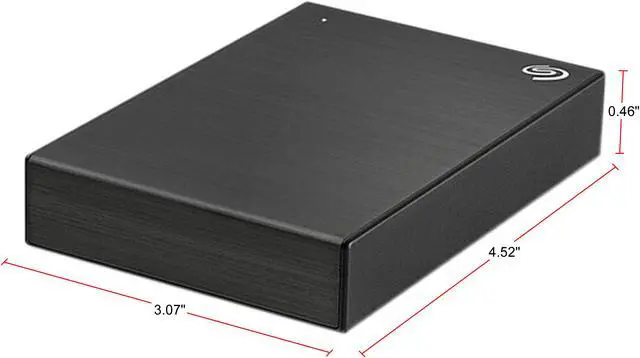 Alt view image 5 of 12 - Seagate 1TB One Touch Portable Hard Drive USB 3.2 Gen 1 Model STKB1000400 Black