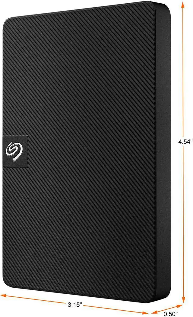 Alt view image 2 of 6 - Seagate Expansion Portable 1TB External Hard Drive HDD - 2.5 Inch USB 3.0, for Mac and PC with Rescue Services (STKM1000400)
