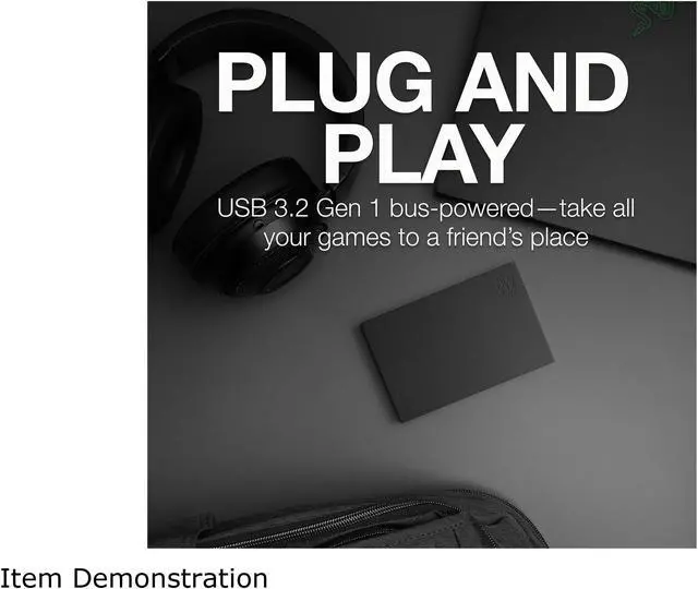 Alt view image 7 of 8 - Seagate FireCuda Gaming Hard Drive External Hard Drive 2TB - USB 3.2 Gen 1, RGB LED Lighting for PC and Mac with Rescue Services (STKL2000400)