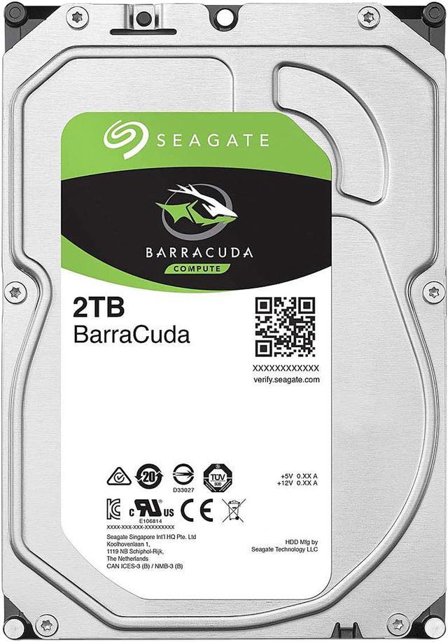 Seagate BarraCuda ST2000DM005 2TB 5400 RPM 256MB Cache SATA 6.0Gb