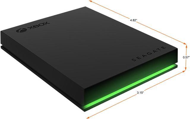 Alt view image 2 of 2 - Seagate 2TB Game Drive for Xbox with Immersive LED Lighting USB 3.2 Gen 1 Model STKX2000400 Black